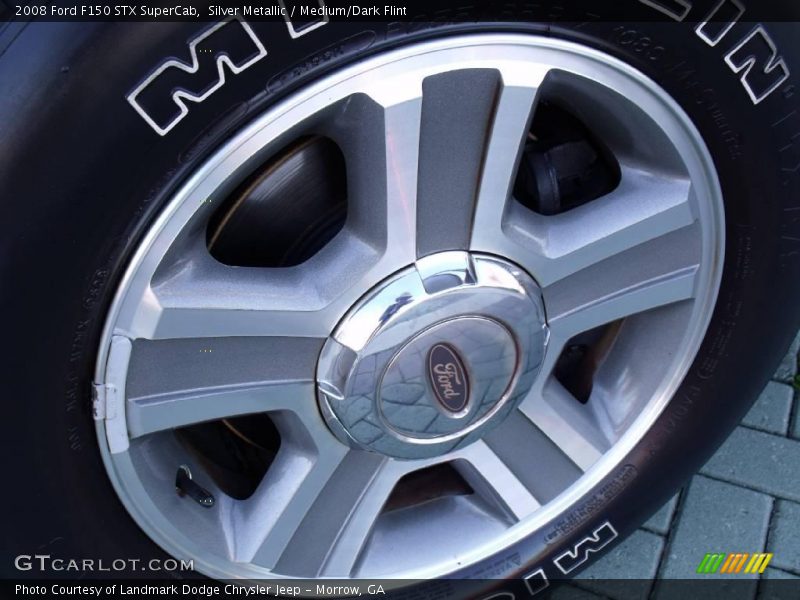 Silver Metallic / Medium/Dark Flint 2008 Ford F150 STX SuperCab