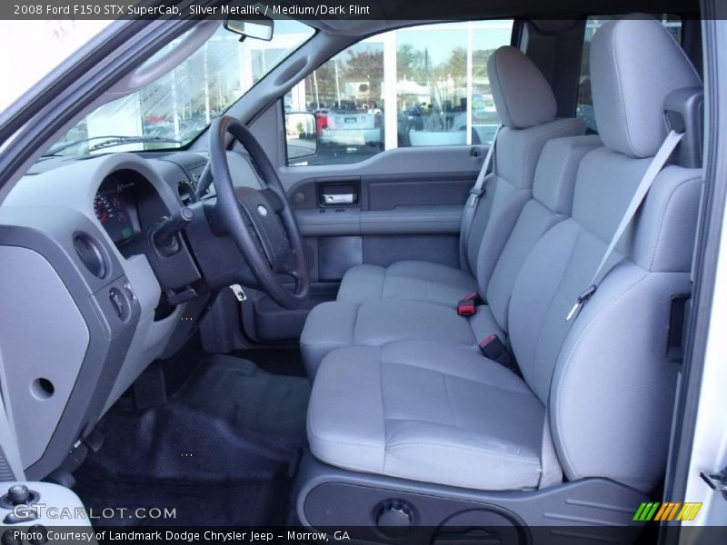 Silver Metallic / Medium/Dark Flint 2008 Ford F150 STX SuperCab