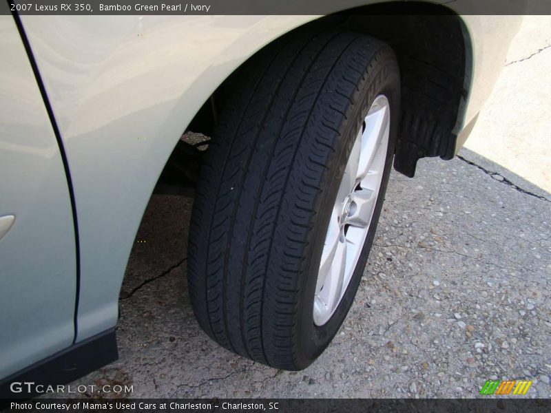Bamboo Green Pearl / Ivory 2007 Lexus RX 350