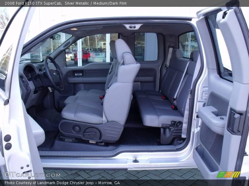 Silver Metallic / Medium/Dark Flint 2008 Ford F150 STX SuperCab