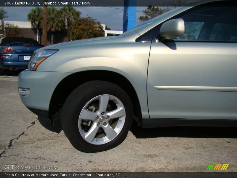 Bamboo Green Pearl / Ivory 2007 Lexus RX 350