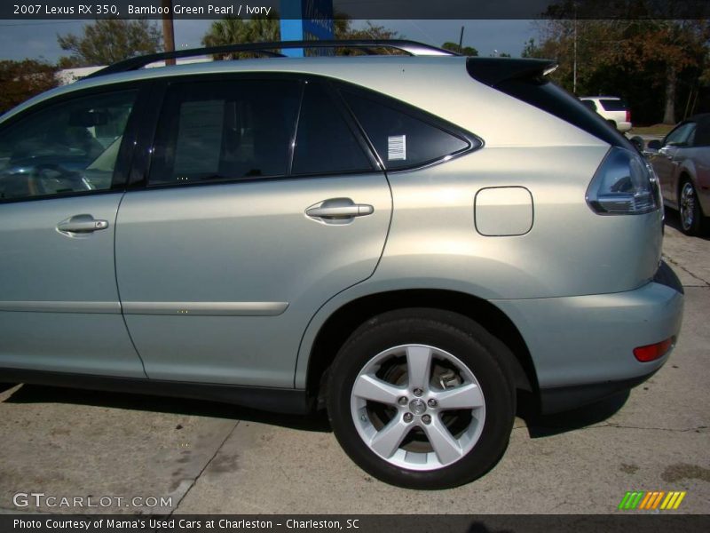 Bamboo Green Pearl / Ivory 2007 Lexus RX 350