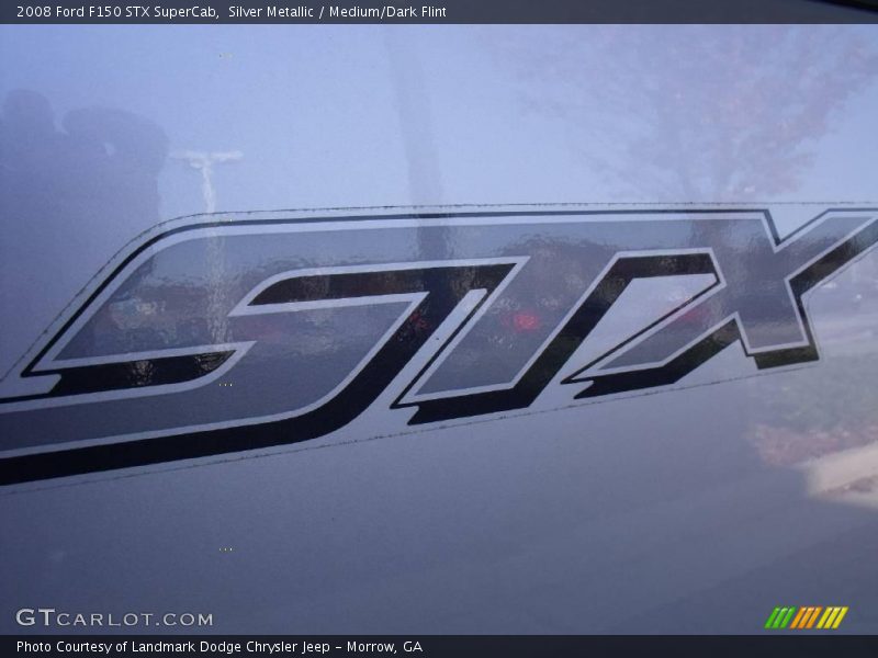 Silver Metallic / Medium/Dark Flint 2008 Ford F150 STX SuperCab