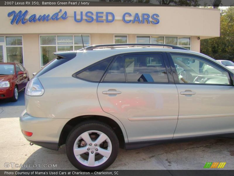 Bamboo Green Pearl / Ivory 2007 Lexus RX 350