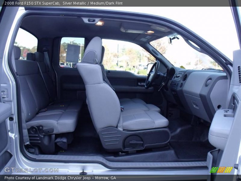 Silver Metallic / Medium/Dark Flint 2008 Ford F150 STX SuperCab
