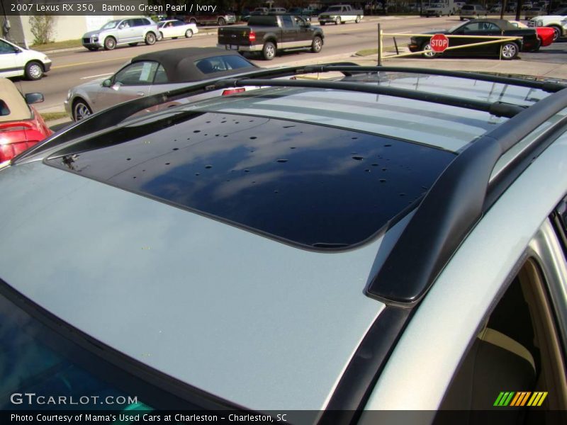 Bamboo Green Pearl / Ivory 2007 Lexus RX 350