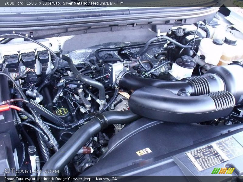 Silver Metallic / Medium/Dark Flint 2008 Ford F150 STX SuperCab