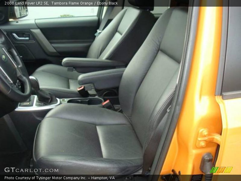 Tambora Flame Orange / Ebony Black 2008 Land Rover LR2 SE