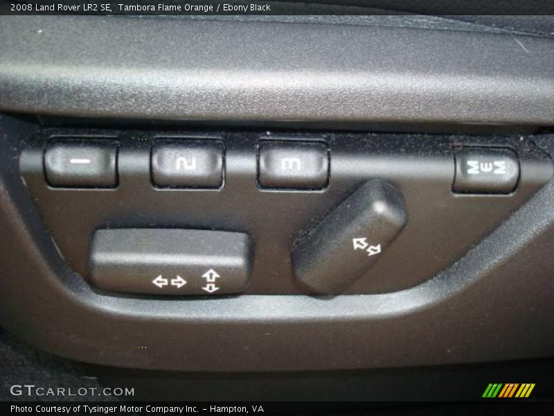 Tambora Flame Orange / Ebony Black 2008 Land Rover LR2 SE