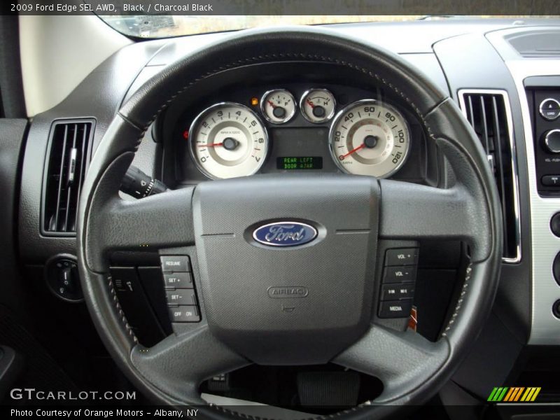 Black / Charcoal Black 2009 Ford Edge SEL AWD