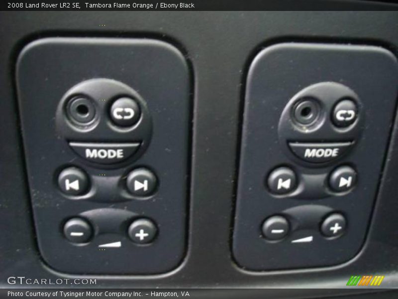 Tambora Flame Orange / Ebony Black 2008 Land Rover LR2 SE