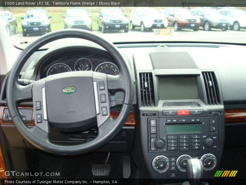 Tambora Flame Orange / Ebony Black 2008 Land Rover LR2 SE