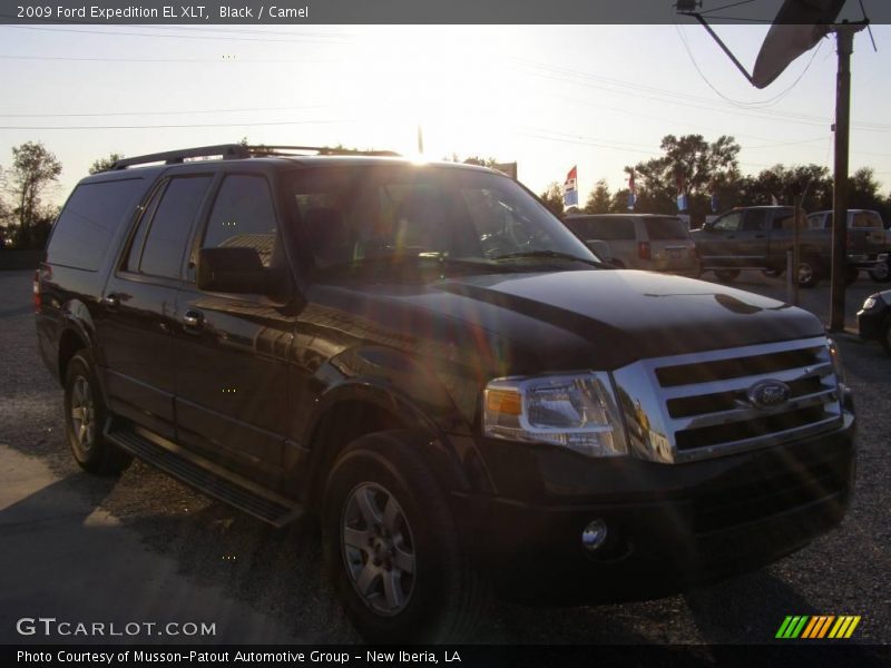 Black / Camel 2009 Ford Expedition EL XLT
