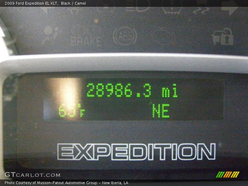 Black / Camel 2009 Ford Expedition EL XLT