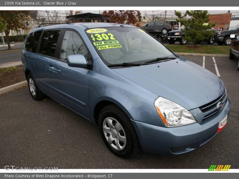 Glacier Blue / Gray 2006 Kia Sedona LX
