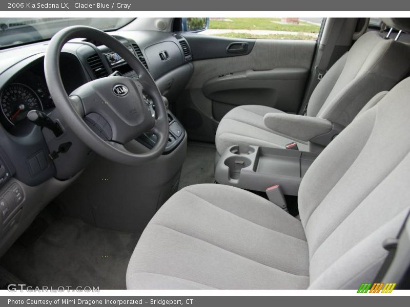 Glacier Blue / Gray 2006 Kia Sedona LX