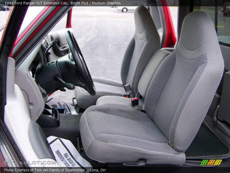 Bright Red / Medium Graphite 1999 Ford Ranger XLT Extended Cab