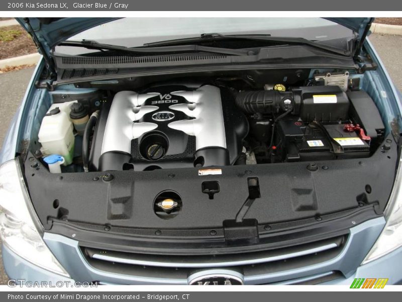 Glacier Blue / Gray 2006 Kia Sedona LX