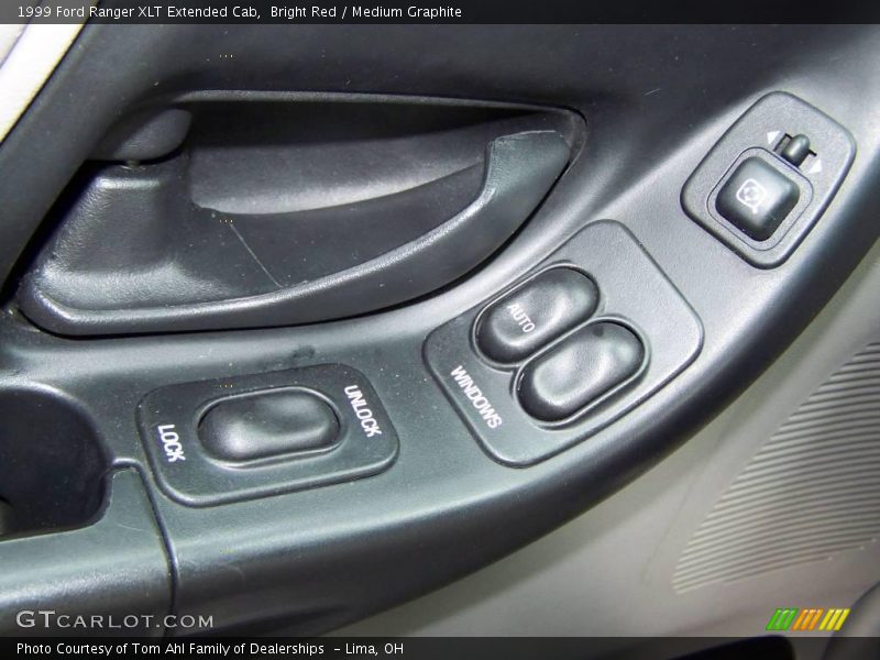 Bright Red / Medium Graphite 1999 Ford Ranger XLT Extended Cab