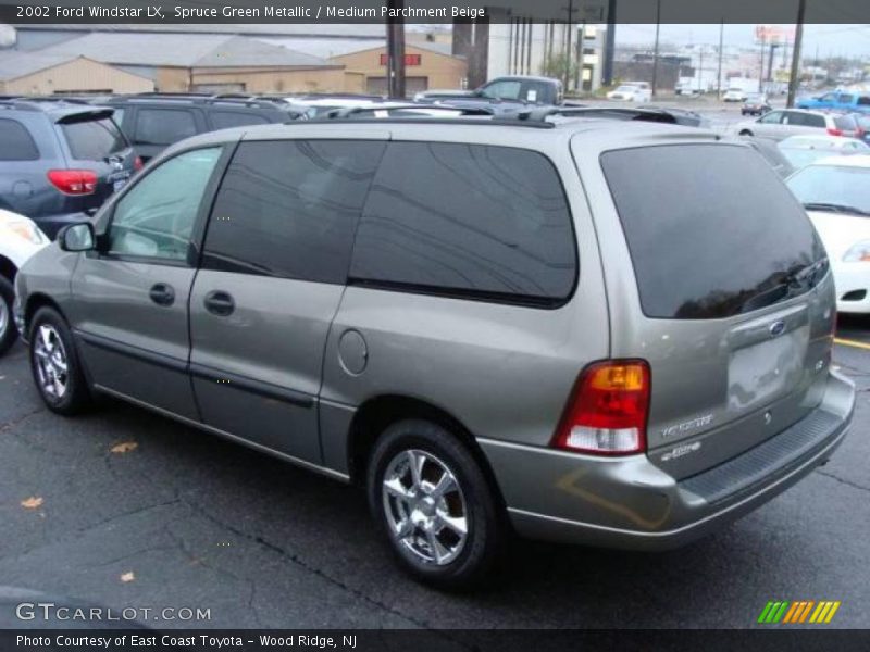 Spruce Green Metallic / Medium Parchment Beige 2002 Ford Windstar LX