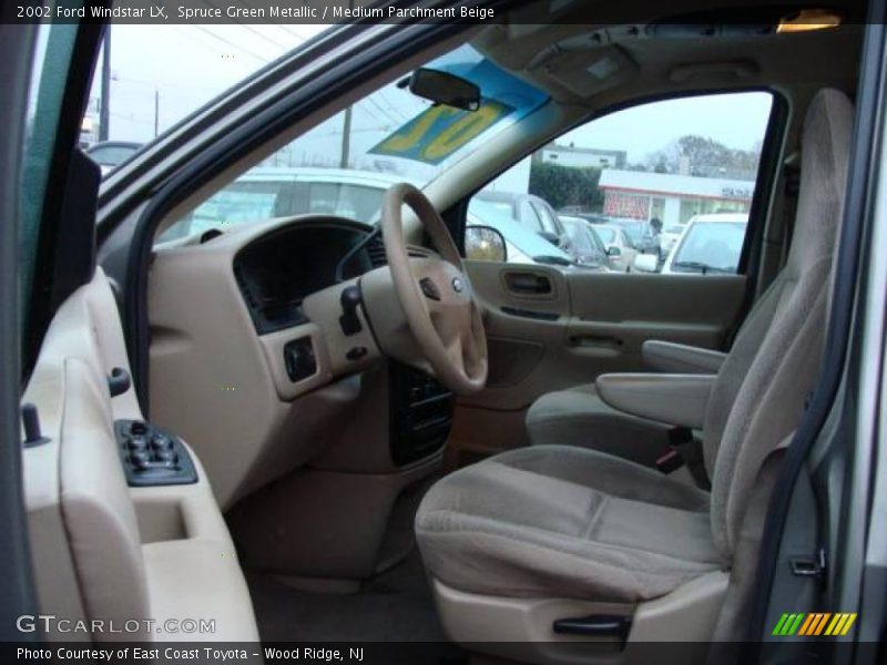 Spruce Green Metallic / Medium Parchment Beige 2002 Ford Windstar LX