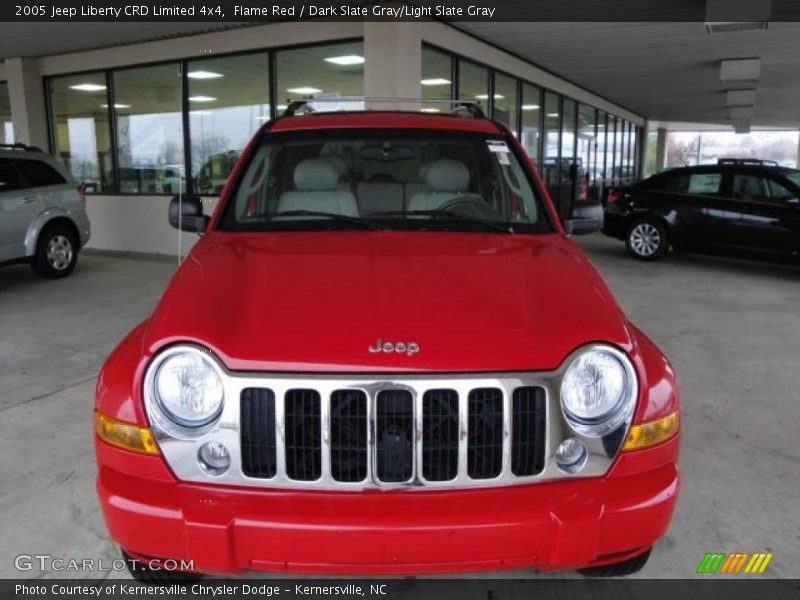 Flame Red / Dark Slate Gray/Light Slate Gray 2005 Jeep Liberty CRD Limited 4x4