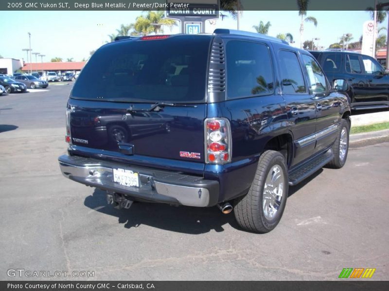 Deep Blue Metallic / Pewter/Dark Pewter 2005 GMC Yukon SLT