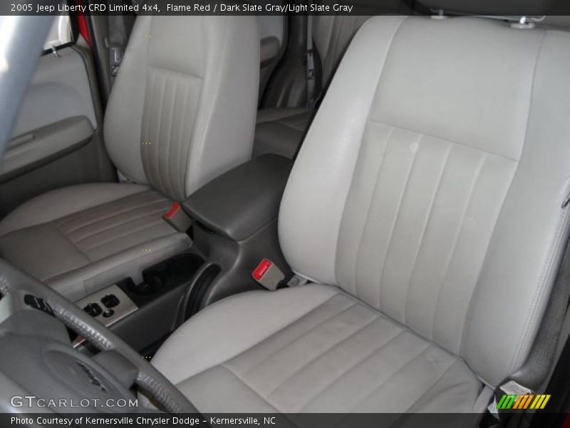 Flame Red / Dark Slate Gray/Light Slate Gray 2005 Jeep Liberty CRD Limited 4x4