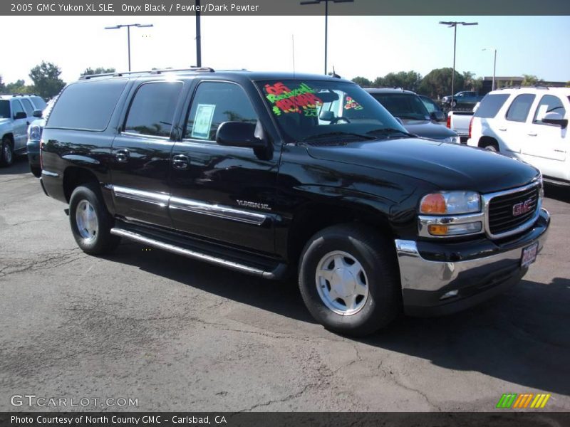 Onyx Black / Pewter/Dark Pewter 2005 GMC Yukon XL SLE