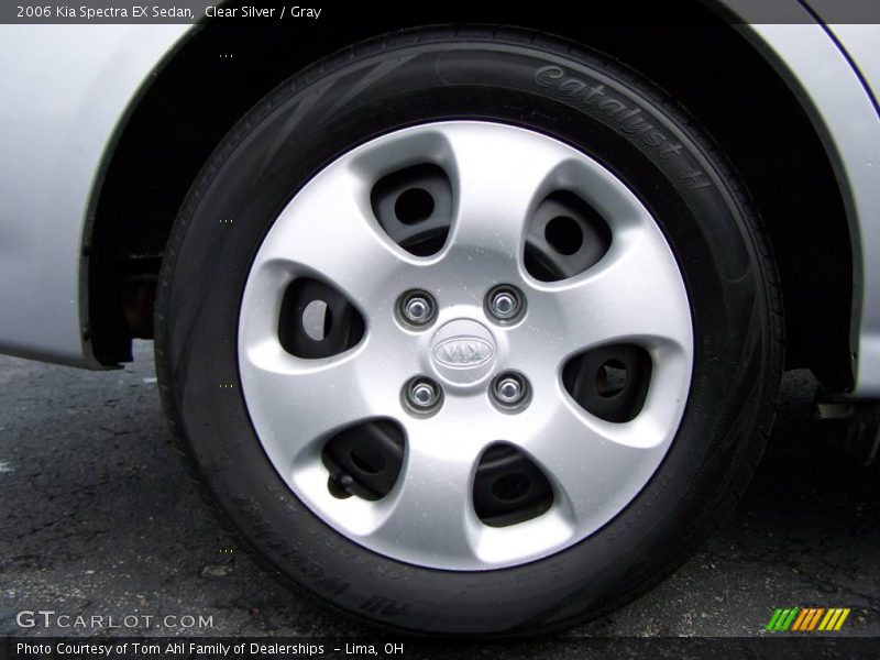 Clear Silver / Gray 2006 Kia Spectra EX Sedan