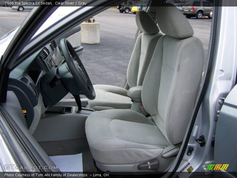 Clear Silver / Gray 2006 Kia Spectra EX Sedan