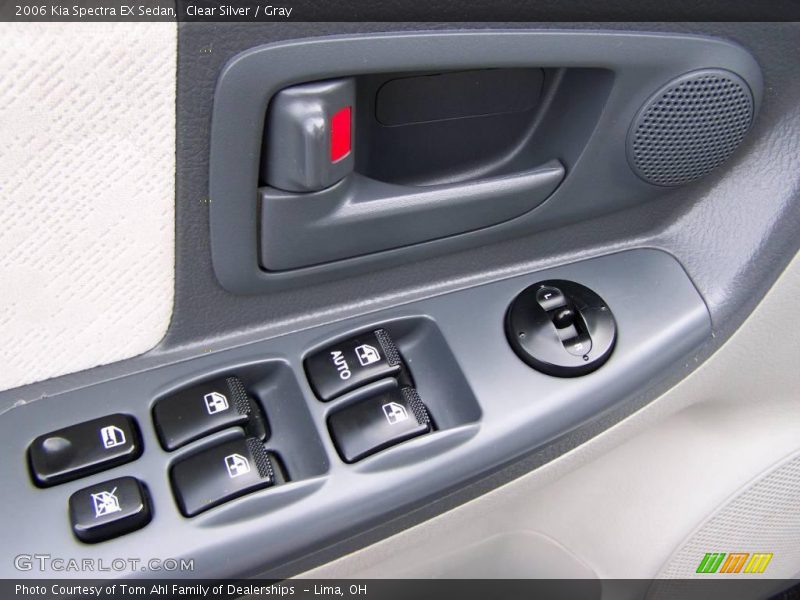 Clear Silver / Gray 2006 Kia Spectra EX Sedan
