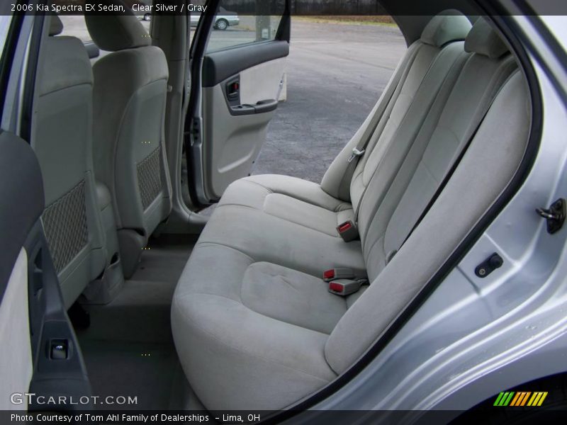 Clear Silver / Gray 2006 Kia Spectra EX Sedan