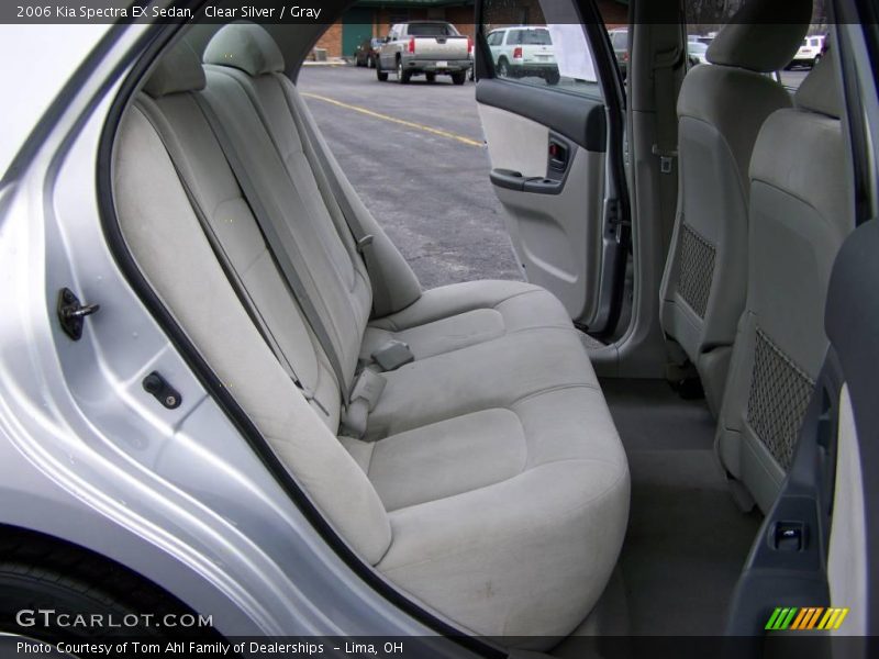 Clear Silver / Gray 2006 Kia Spectra EX Sedan