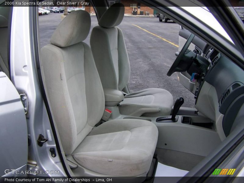 Clear Silver / Gray 2006 Kia Spectra EX Sedan