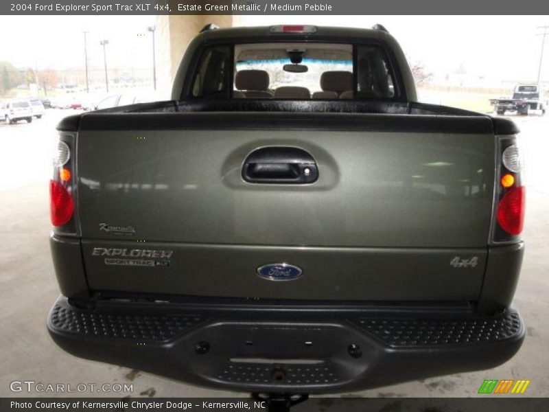 Estate Green Metallic / Medium Pebble 2004 Ford Explorer Sport Trac XLT 4x4