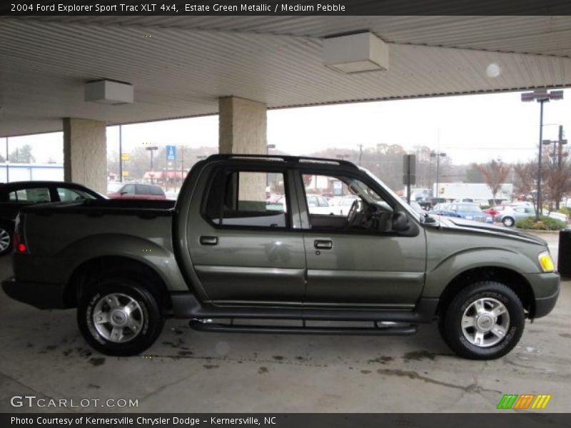 Estate Green Metallic / Medium Pebble 2004 Ford Explorer Sport Trac XLT 4x4