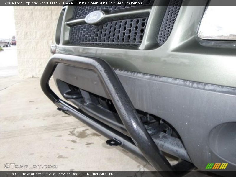 Estate Green Metallic / Medium Pebble 2004 Ford Explorer Sport Trac XLT 4x4