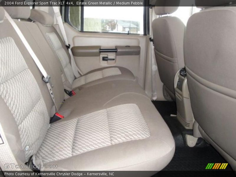 Estate Green Metallic / Medium Pebble 2004 Ford Explorer Sport Trac XLT 4x4