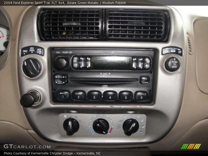 Estate Green Metallic / Medium Pebble 2004 Ford Explorer Sport Trac XLT 4x4