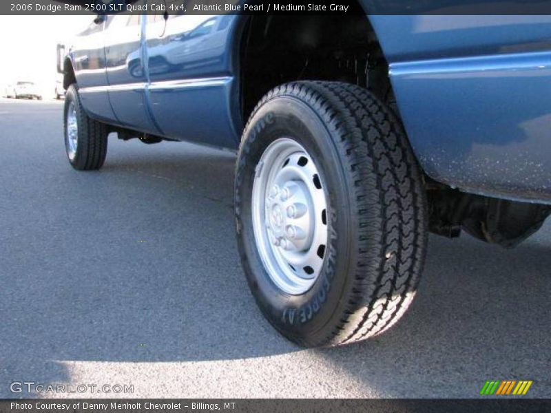 Atlantic Blue Pearl / Medium Slate Gray 2006 Dodge Ram 2500 SLT Quad Cab 4x4