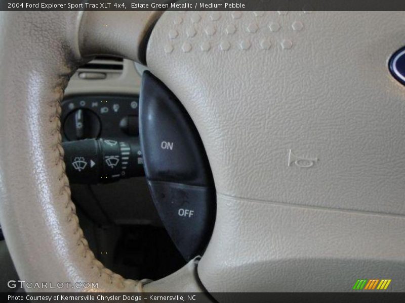 Estate Green Metallic / Medium Pebble 2004 Ford Explorer Sport Trac XLT 4x4