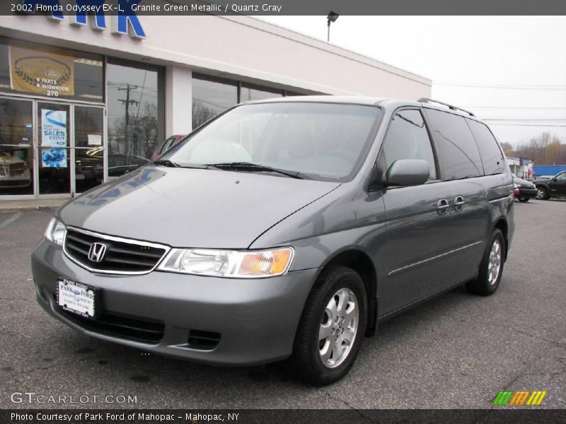 Granite Green Metallic / Quartz Gray 2002 Honda Odyssey EX-L