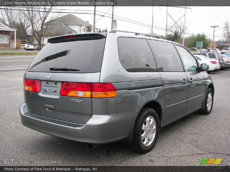 Granite Green Metallic / Quartz Gray 2002 Honda Odyssey EX-L