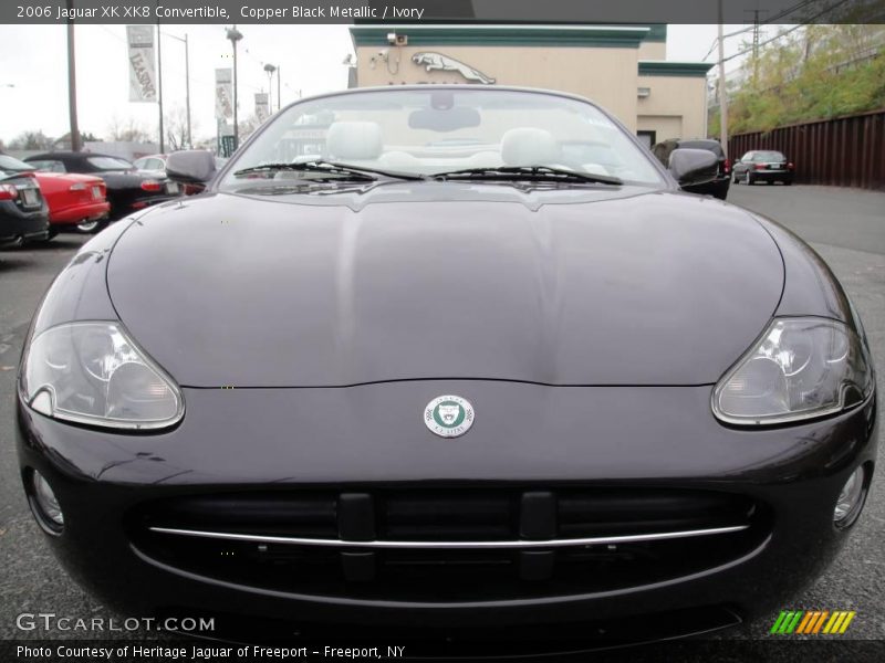 Copper Black Metallic / Ivory 2006 Jaguar XK XK8 Convertible