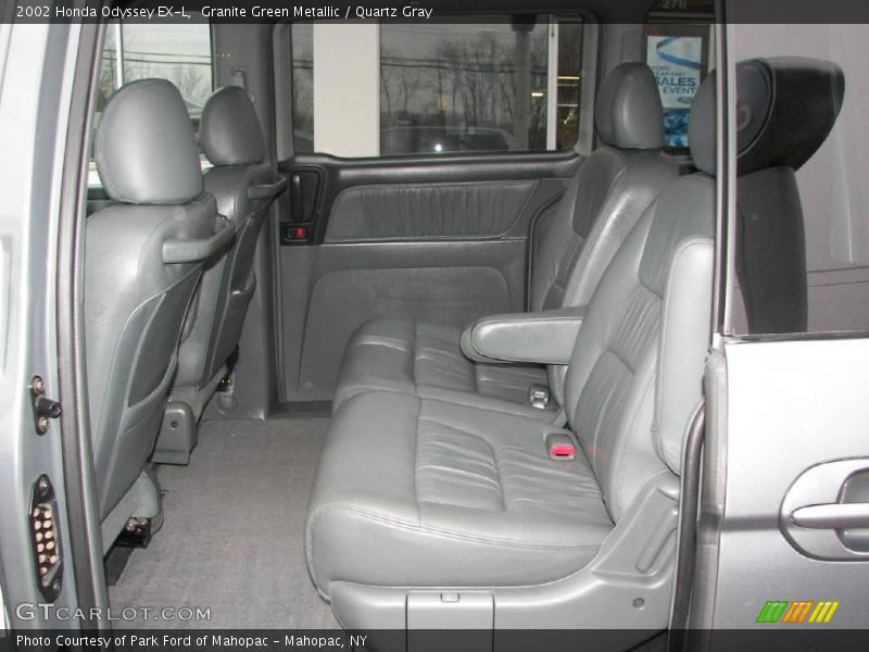 Granite Green Metallic / Quartz Gray 2002 Honda Odyssey EX-L