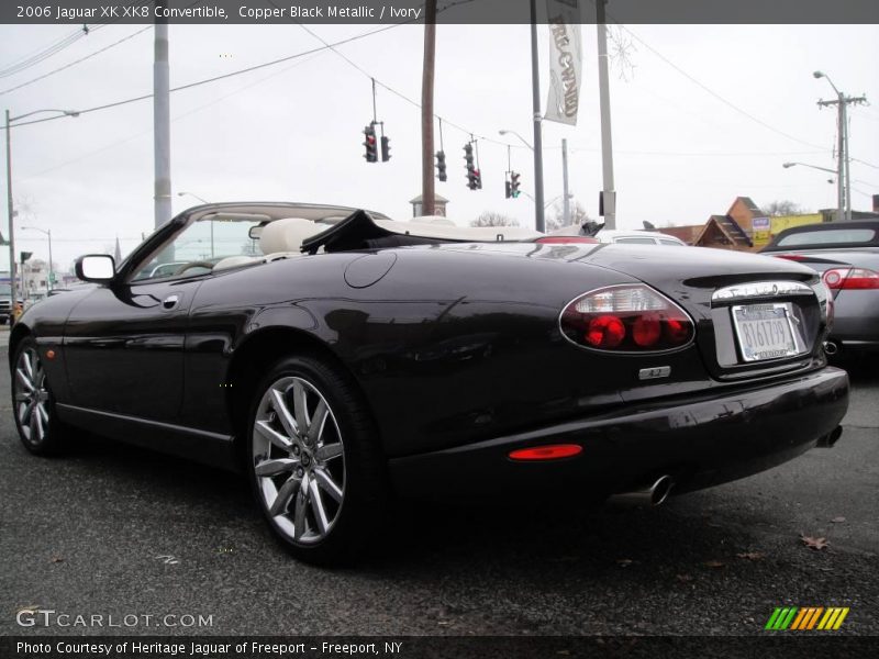 Copper Black Metallic / Ivory 2006 Jaguar XK XK8 Convertible