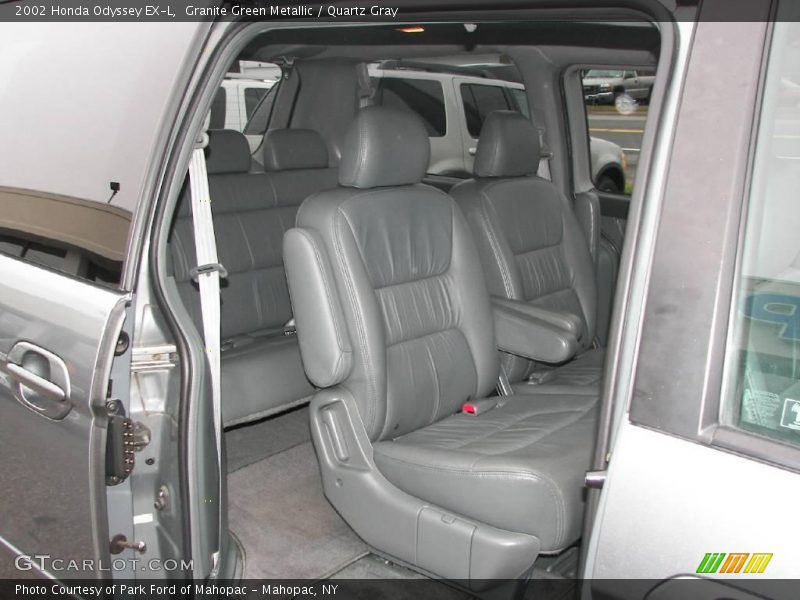 Granite Green Metallic / Quartz Gray 2002 Honda Odyssey EX-L