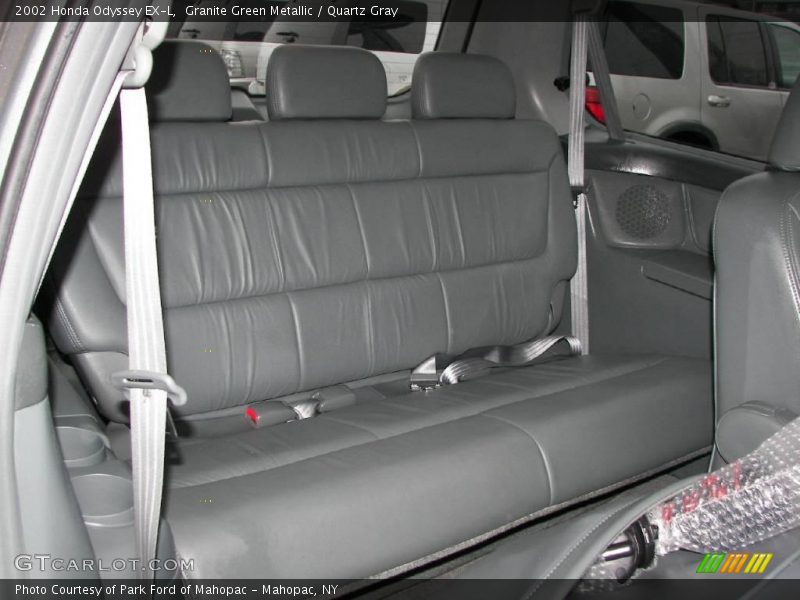 Granite Green Metallic / Quartz Gray 2002 Honda Odyssey EX-L