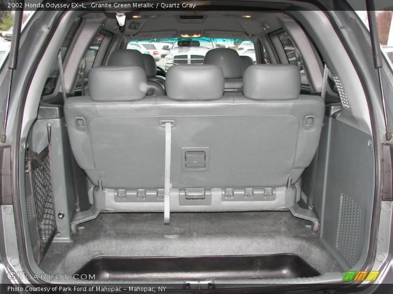 Granite Green Metallic / Quartz Gray 2002 Honda Odyssey EX-L